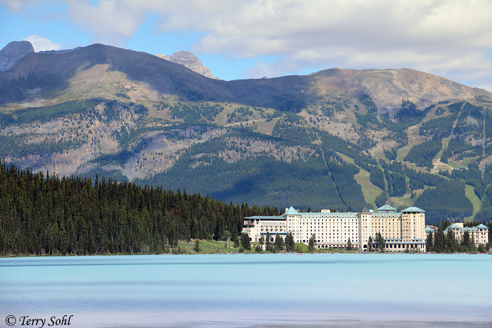 Lake Louise and Hotel - Banff National Park