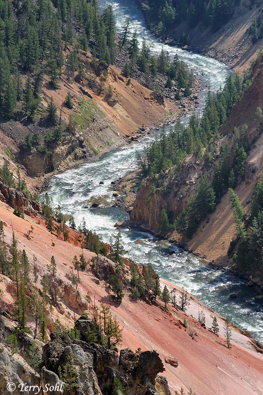 Inspiration Point, Yellowstone River